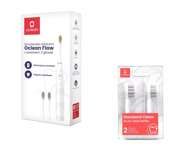 Oclean Flow biały + 2 dodatkowe końcówki - 1113193 - zdjęcie 7